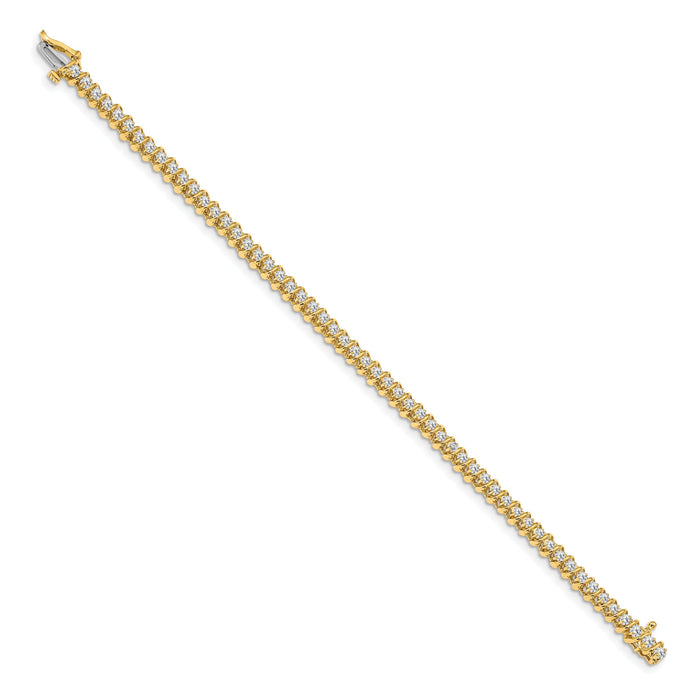 14k 1.6 Round Diamond Tennis Bracelet Mounting-X2000