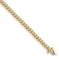 14k 1.6 Round Diamond Tennis Bracelet Mounting-X2000