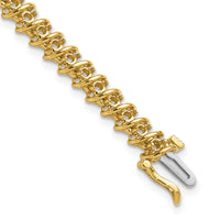 14k 2.1 Round Diamond Tennis Bracelet Mounting-X2002