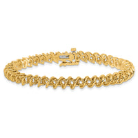 14k 2.4mm Diamond Tennis Bracelet Mounting-X2003