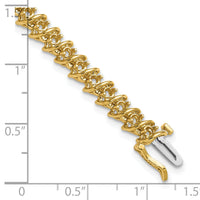 14k 2.4mm Diamond Tennis Bracelet Mounting-X2003