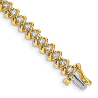 14k AA Diamond Tennis Bracelet-X2003AA
