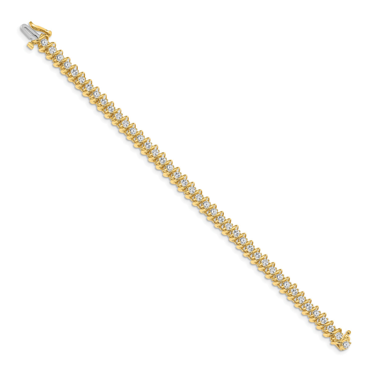 14k 2.7mm Diamond Tennis Bracelet Mounting-X2004