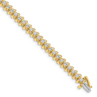 14k 2.7mm Diamond Tennis Bracelet Mounting-X2004