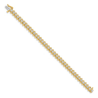 14k 2.9mm Diamond Tennis Bracelet Mounting-X2005
