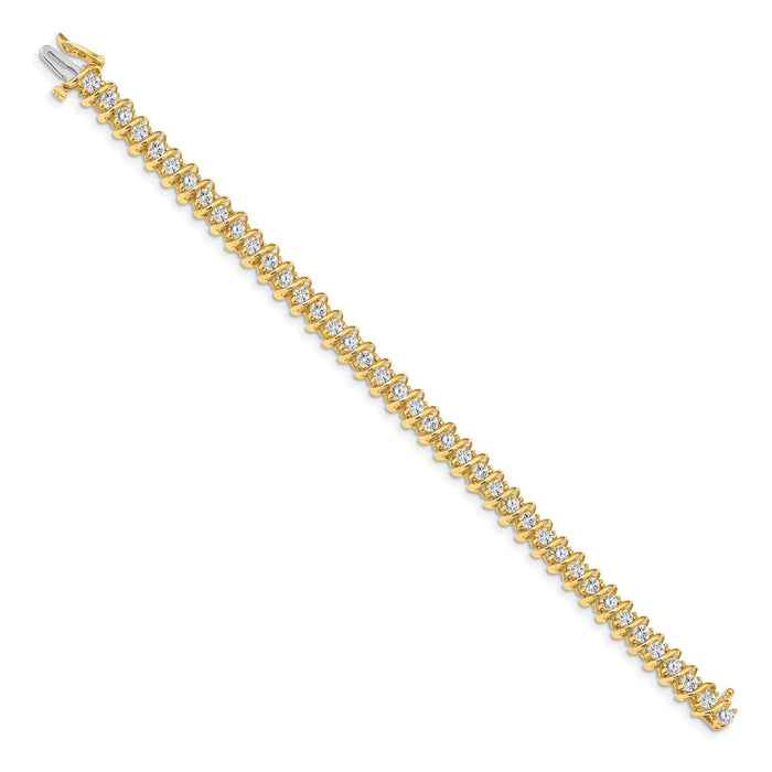14k 2.9mm Diamond Tennis Bracelet Mounting-X2005