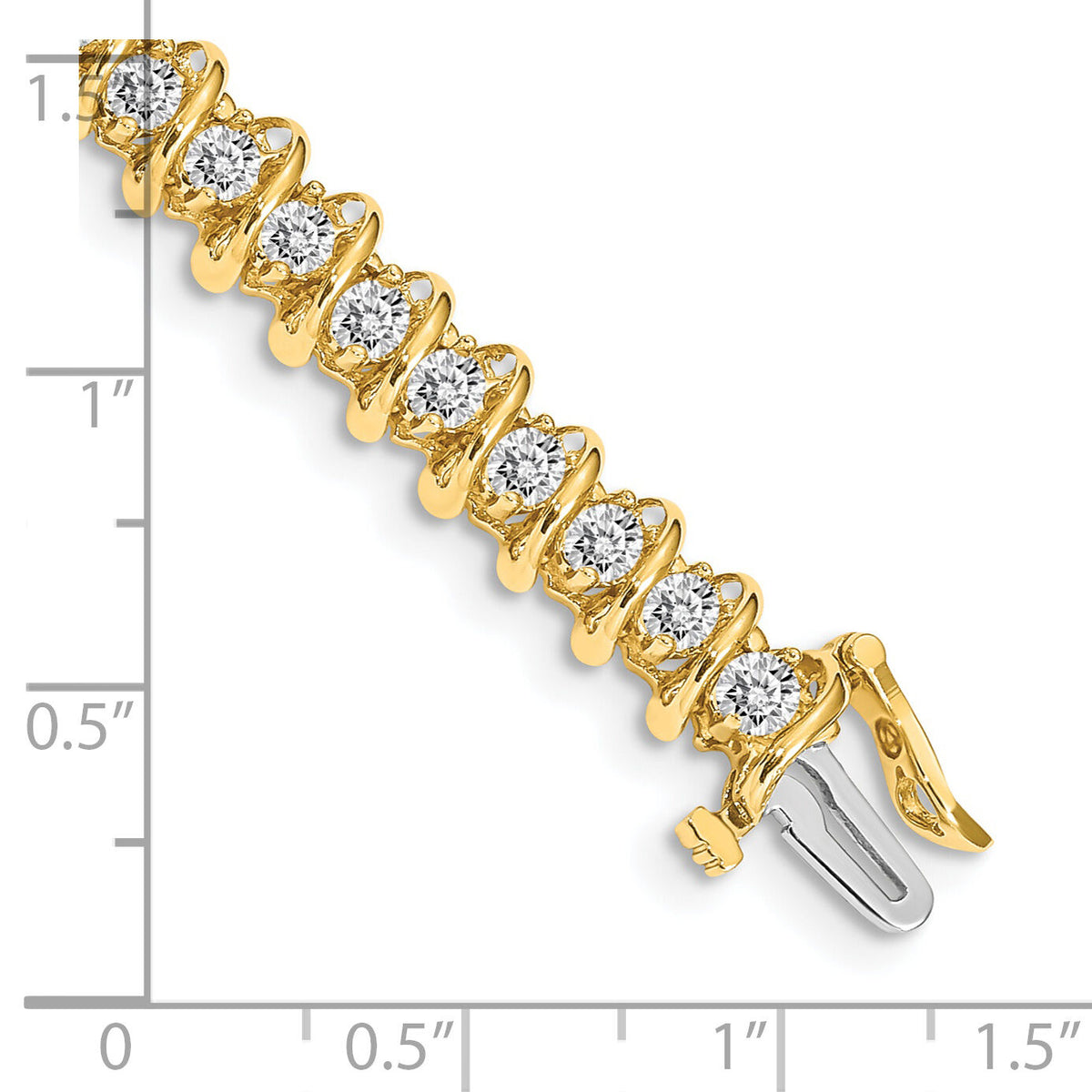 14k 2.9mm Diamond Tennis Bracelet Mounting-X2005