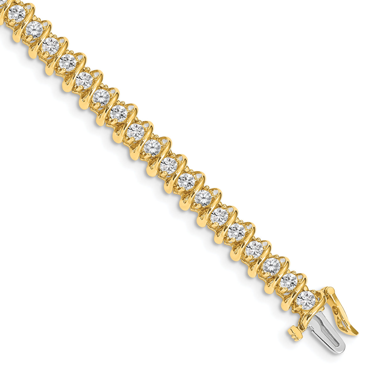 14k 2.9mm Diamond Tennis Bracelet Mounting-X2005