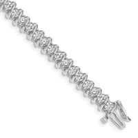 14k White Gold 2.9mm Tennis Bracelet Mounting-X2005W