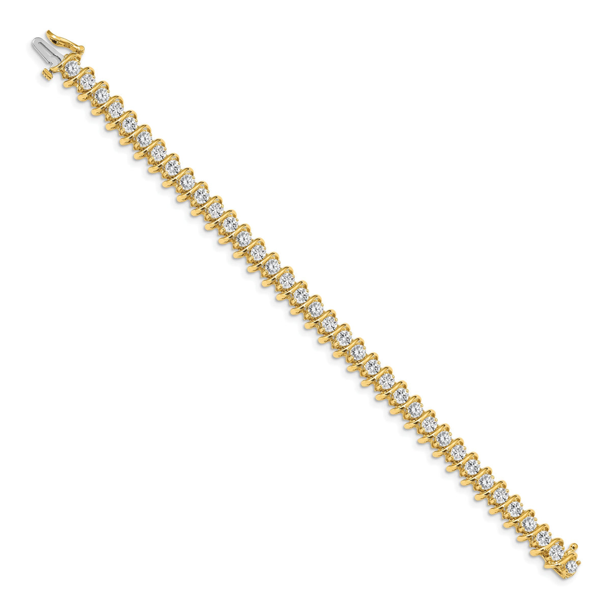 14k 3.3mm Diamond Tennis Bracelet Mounting-X2006