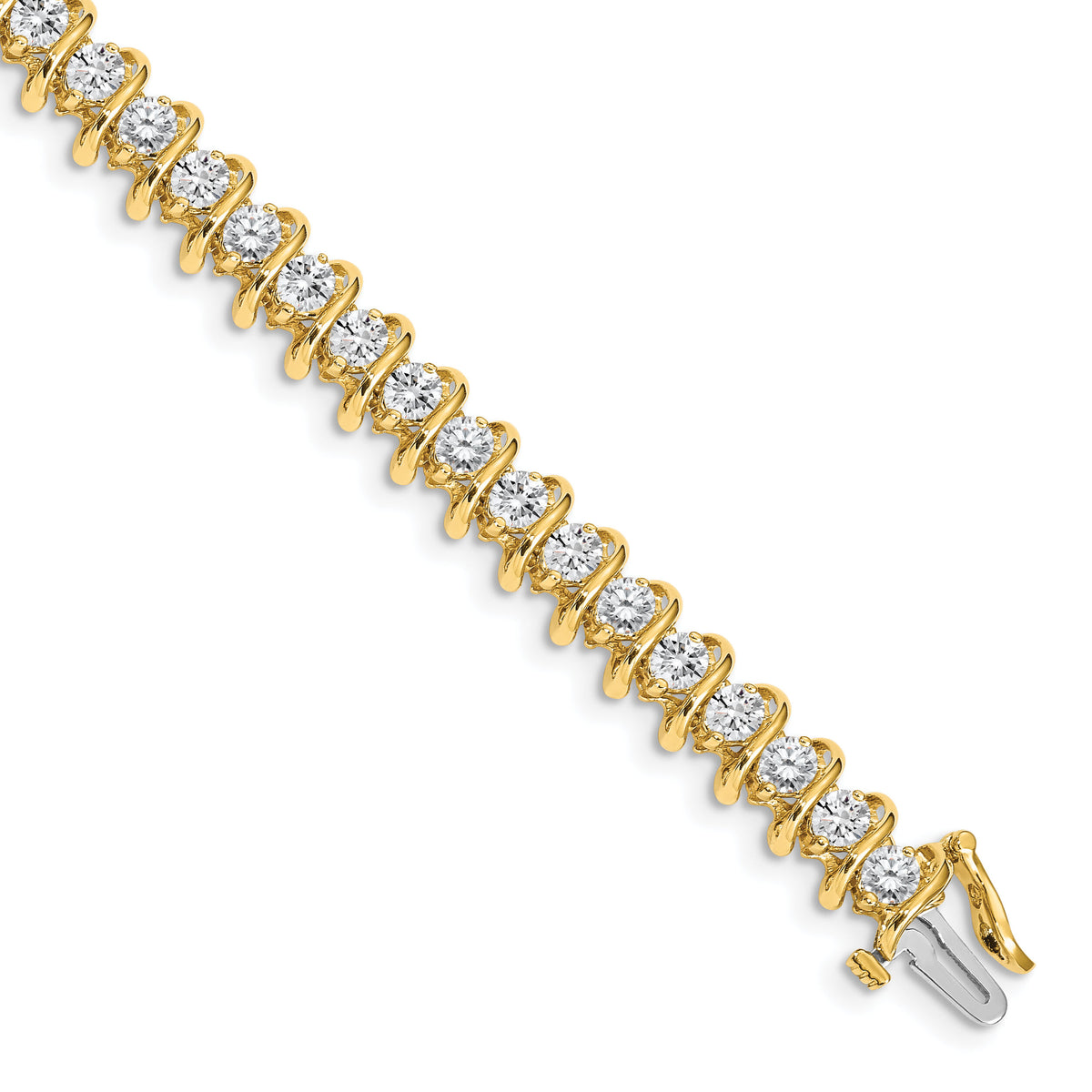 14k 3.3mm Diamond Tennis Bracelet Mounting-X2006