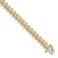 14k 3.3mm Diamond Tennis Bracelet Mounting-X2006