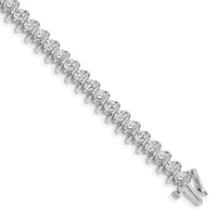 14k White Gold 3.3mm Tennis Bracelet Mounting-X2006W