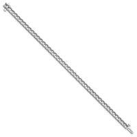 14k White Gold Tennis Bracelet Mounting-X2044W