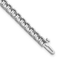 14k White Gold Tennis Bracelet Mounting-X2044W