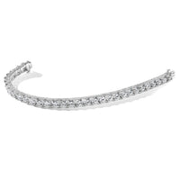 14k White Gold Tennis Bracelet Mounting-X2044W