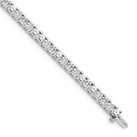 14k White Gold Tennis Bracelet Mounting-X2045W