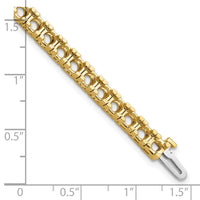 14k Diamond Tennis Bracelet Mounting-X2046