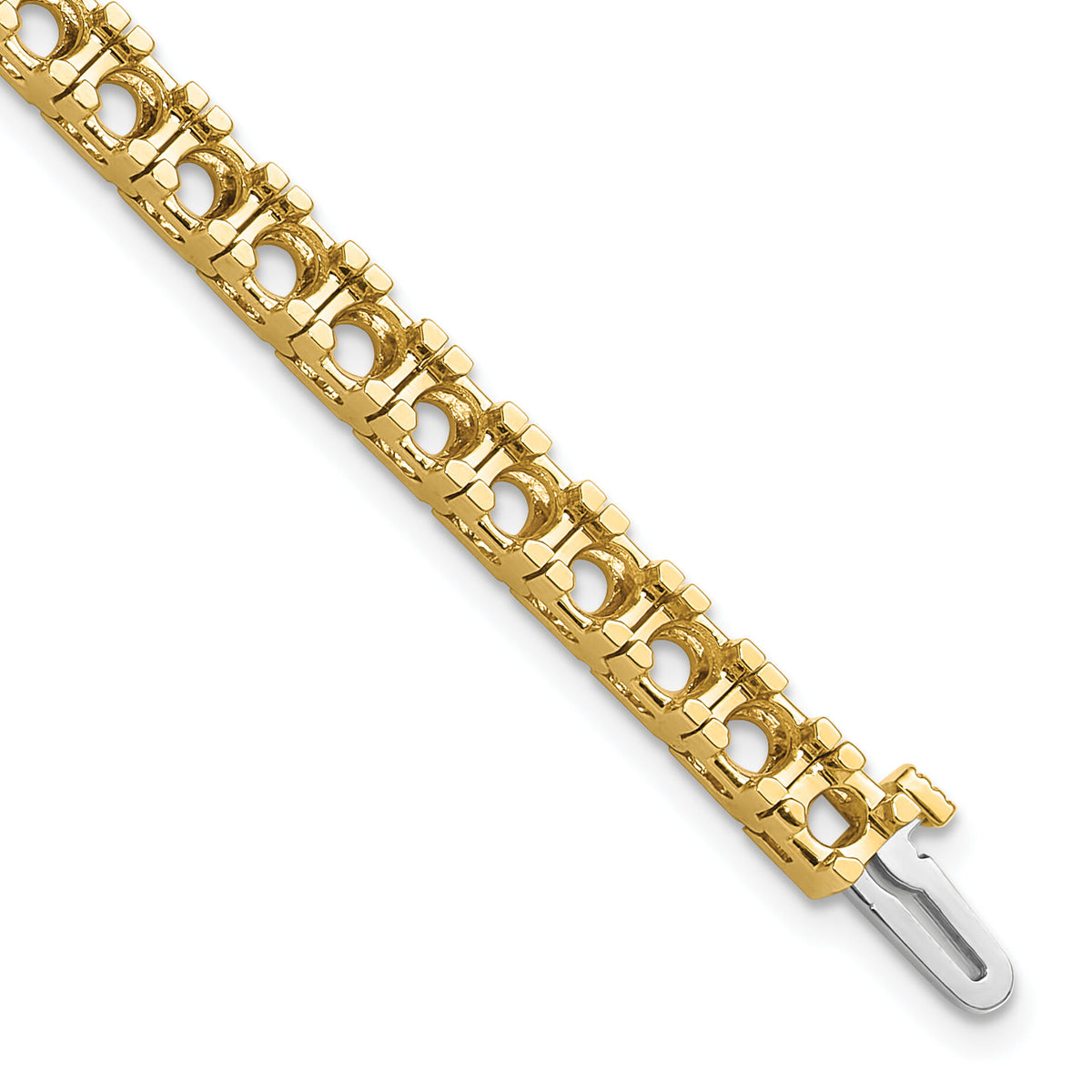 14k Diamond Tennis Bracelet Mounting-X2046