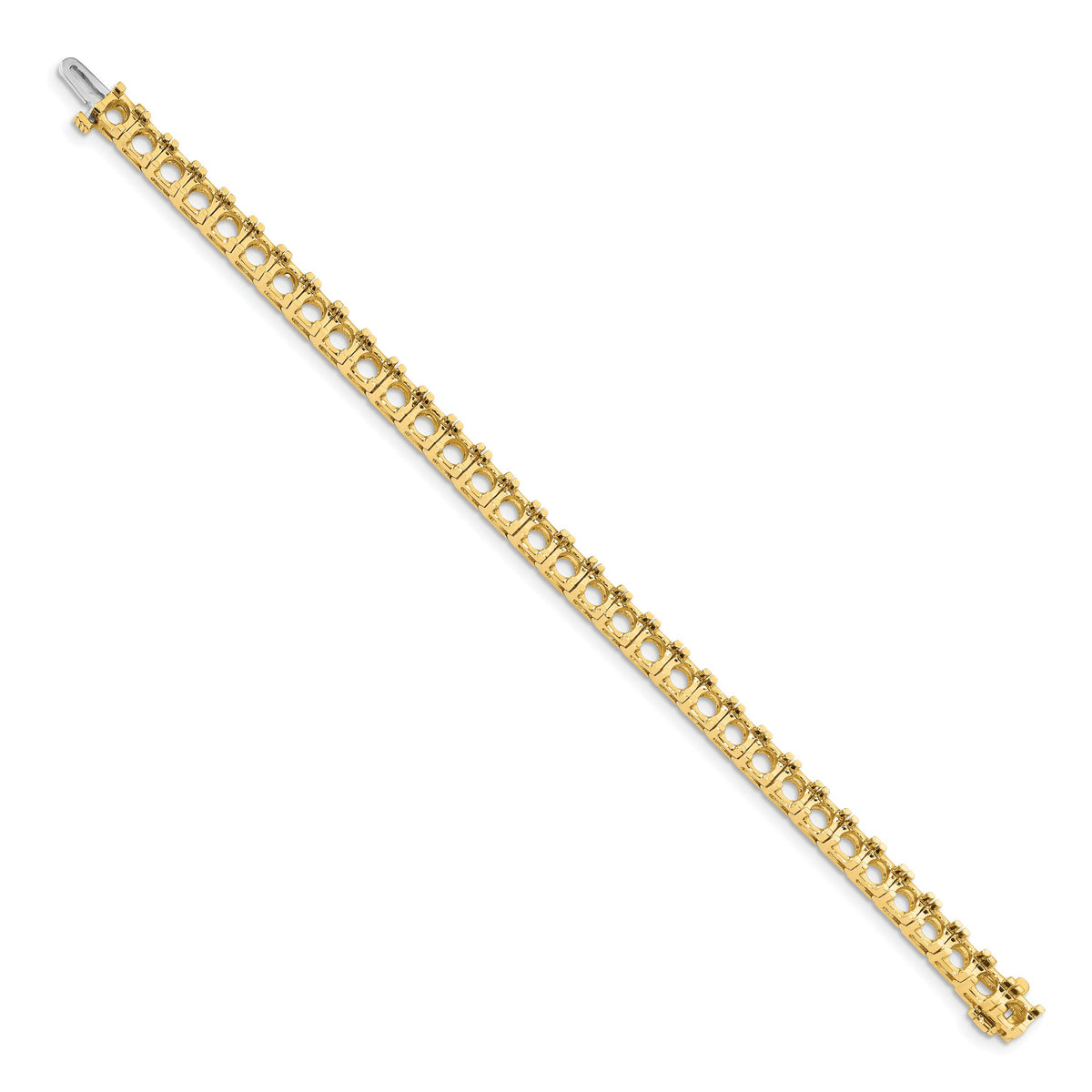 14k Diamond Tennis Bracelet Mounting-X2048