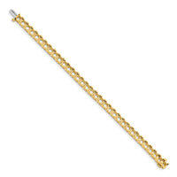 14k Diamond Tennis Bracelet Mounting-X2048