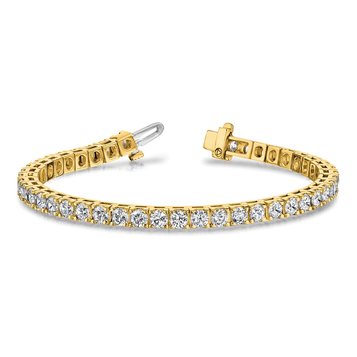 14k Diamond Tennis Bracelet Mounting-X2048