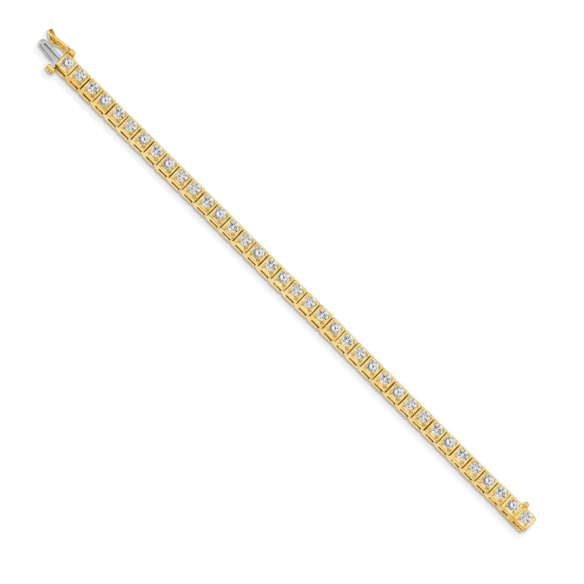 14k 3mm Diamond Tennis Bracelet Mounting-X2163