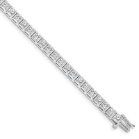 14k White Gold Tennis Bracelet Mounting-X2163W