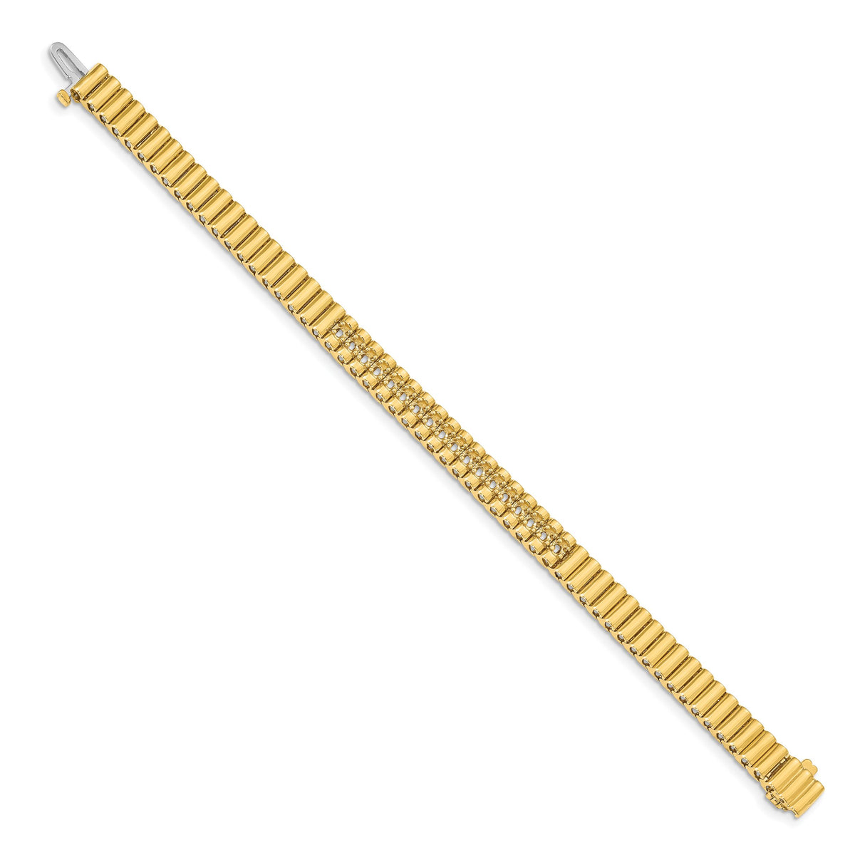 14k 2.4mm Diamond Link Bracelet Mounting-X2167