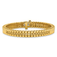 14k 2.4mm Diamond Link Bracelet Mounting-X2167