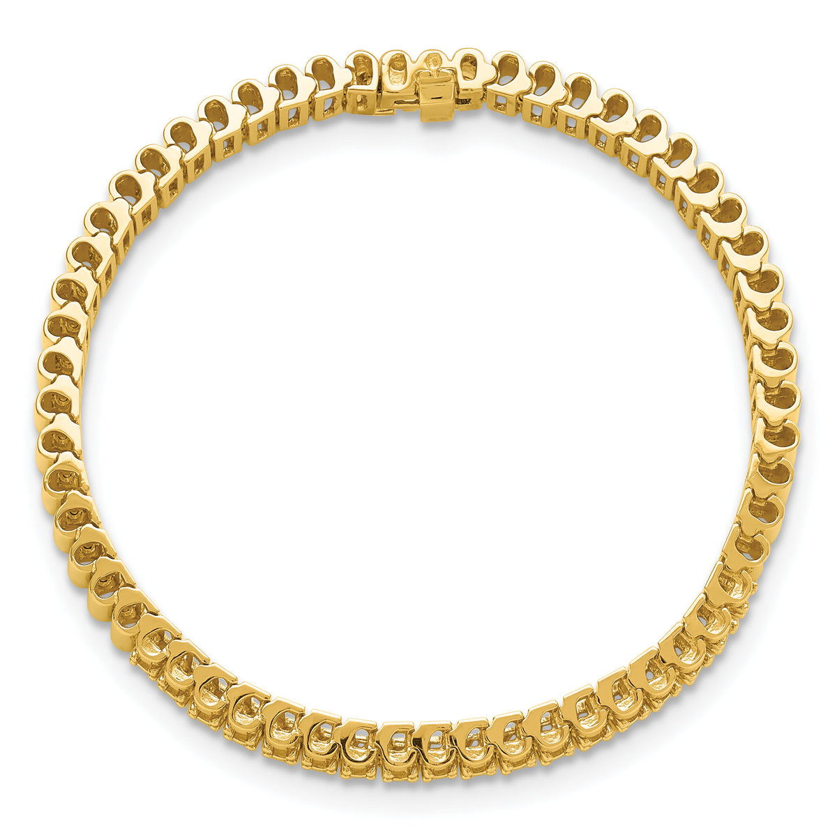 14k 2.4mm Diamond Link Bracelet Mounting-X2167