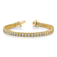 14k Diamond Tennis Bracelet Mounting-X2319
