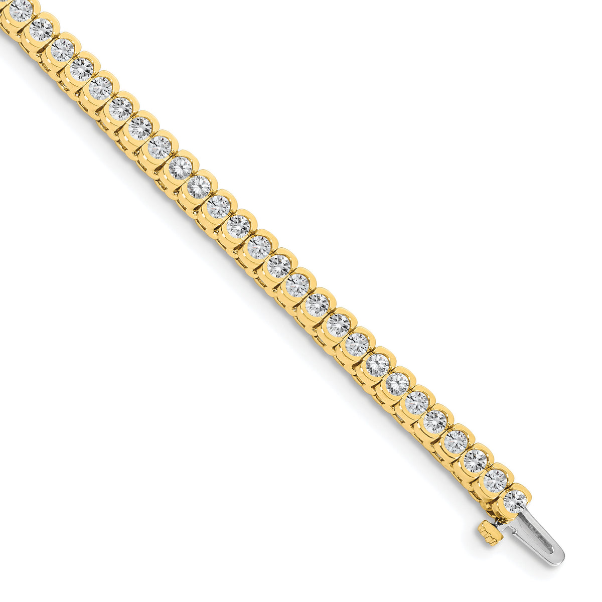 14k Diamond Tennis Bracelet Mounting-X2319