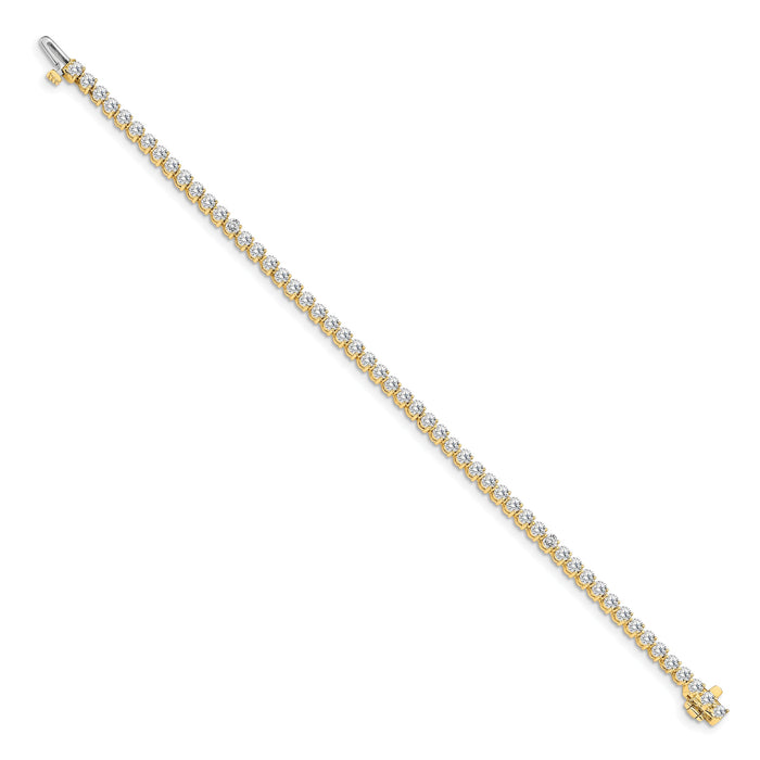 14k Diamond Tennis Bracelet Mounting-X2837