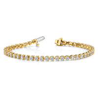 14k Diamond Tennis Bracelet Mounting-X2837