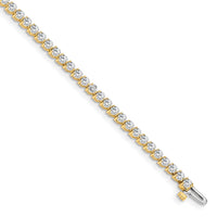 14k Diamond Tennis Bracelet Mounting-X2837