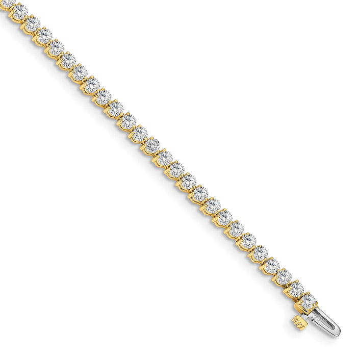14k Diamond Tennis Bracelet Mounting-X2837