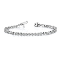 14k White Gold Diamond Tennis Bracelet Mounting-X2837W