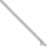 14k White Gold Diamond Tennis Bracelet Mounting-X2837W