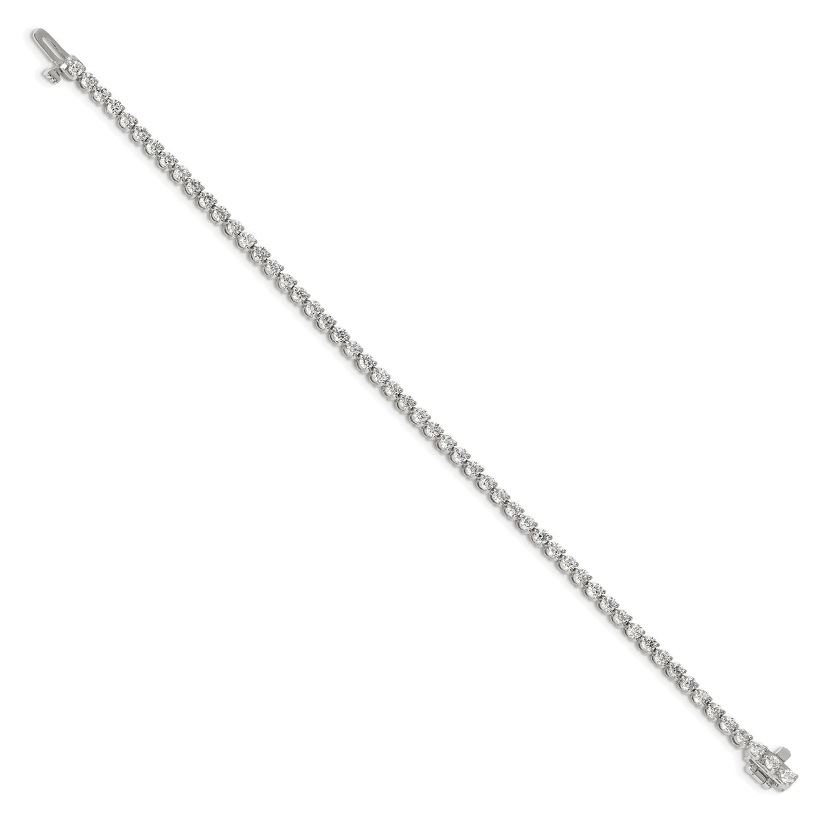 14k White Gold Diamond Tennis Bracelet Mounting-X2838W