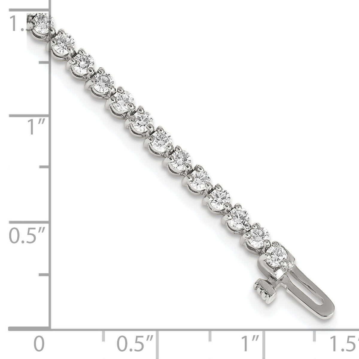 14k White Gold Diamond Tennis Bracelet Mounting-X2838W