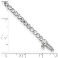 14k White Gold Diamond Tennis Bracelet Mounting-X2838W