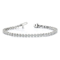 14k White Gold Diamond Tennis Bracelet Mounting-X2839W