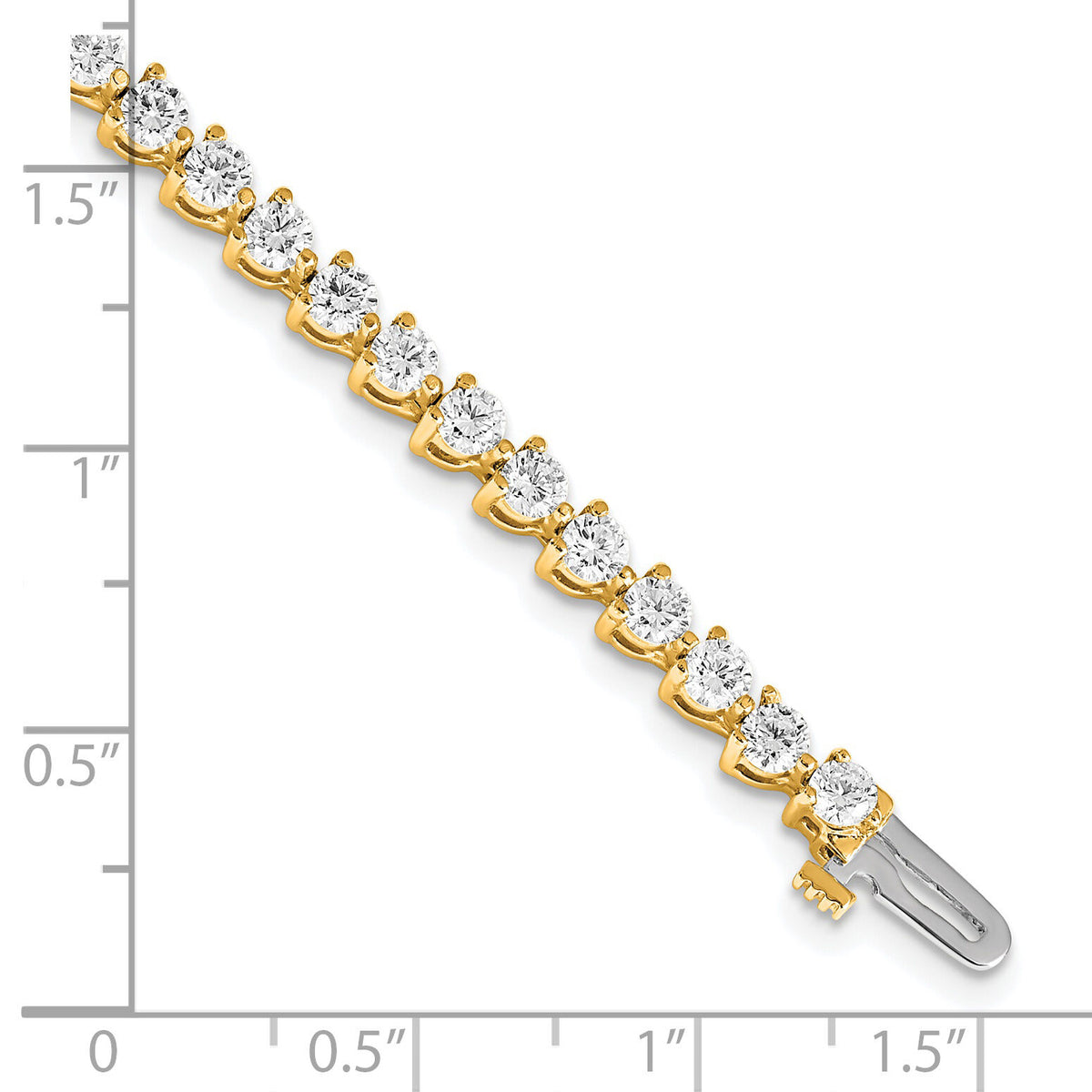 14k Diamond Tennis Bracelet Mounting-X2840