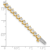 14k Diamond Tennis Bracelet Mounting-X2840