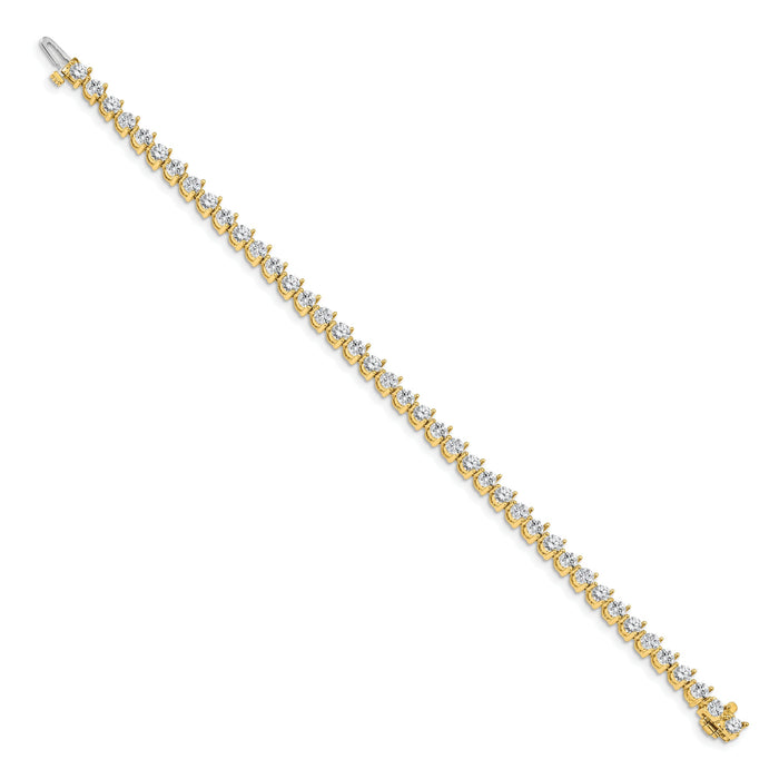 14k Diamond Tennis Bracelet Mounting-X2841