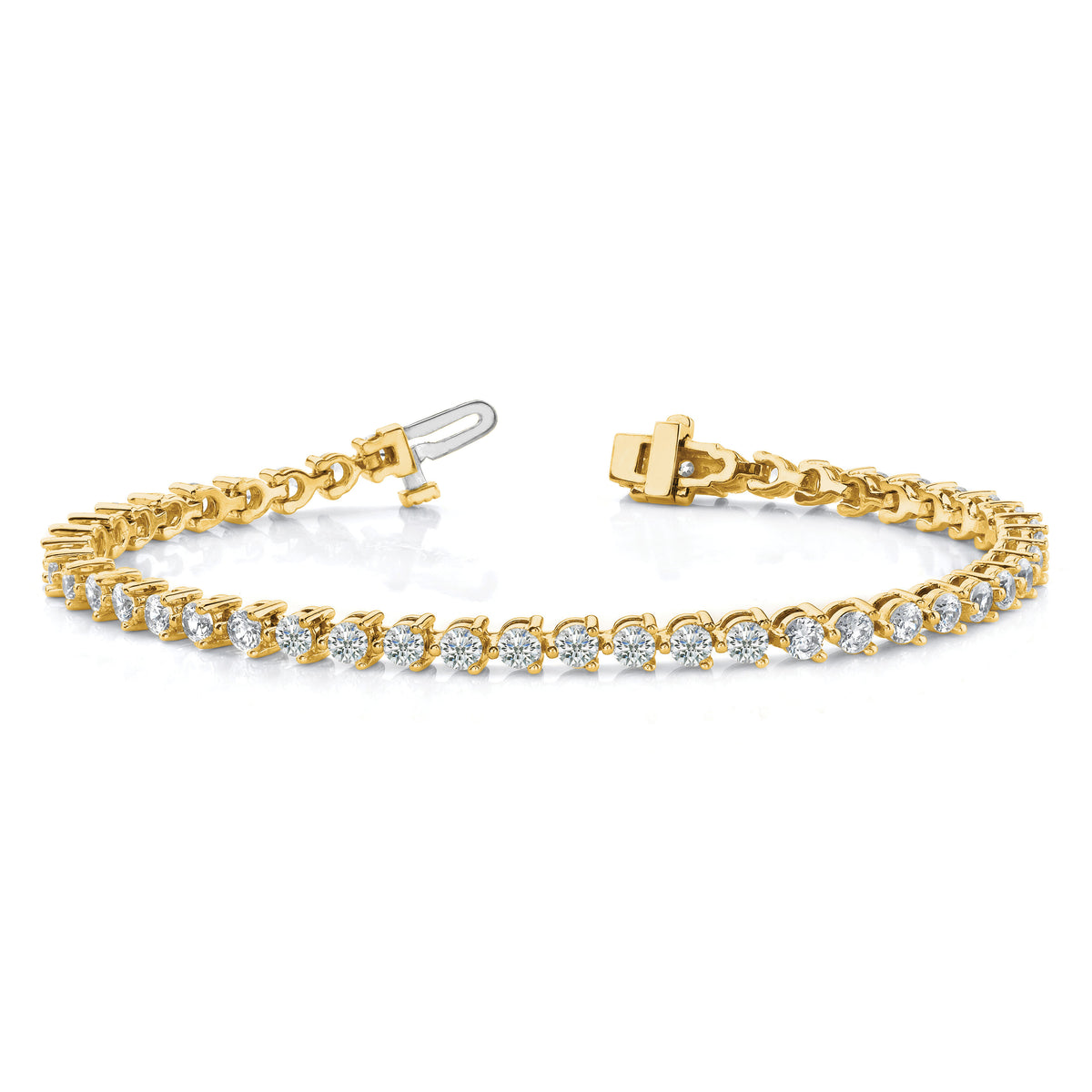 14k Diamond Tennis Bracelet Mounting-X2841
