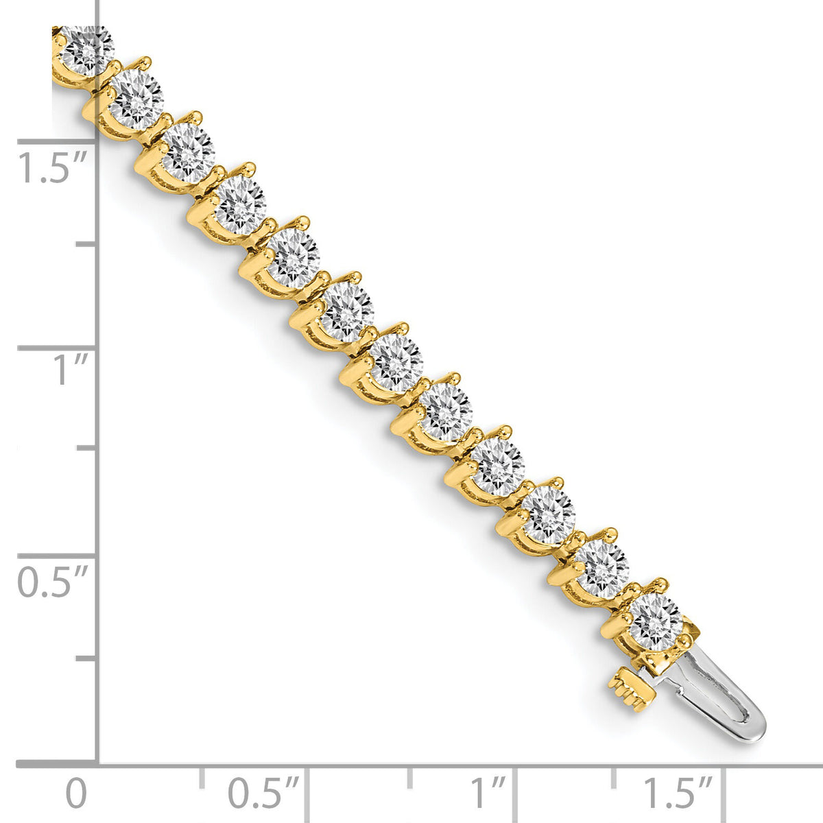 14k Diamond Tennis Bracelet Mounting-X2841