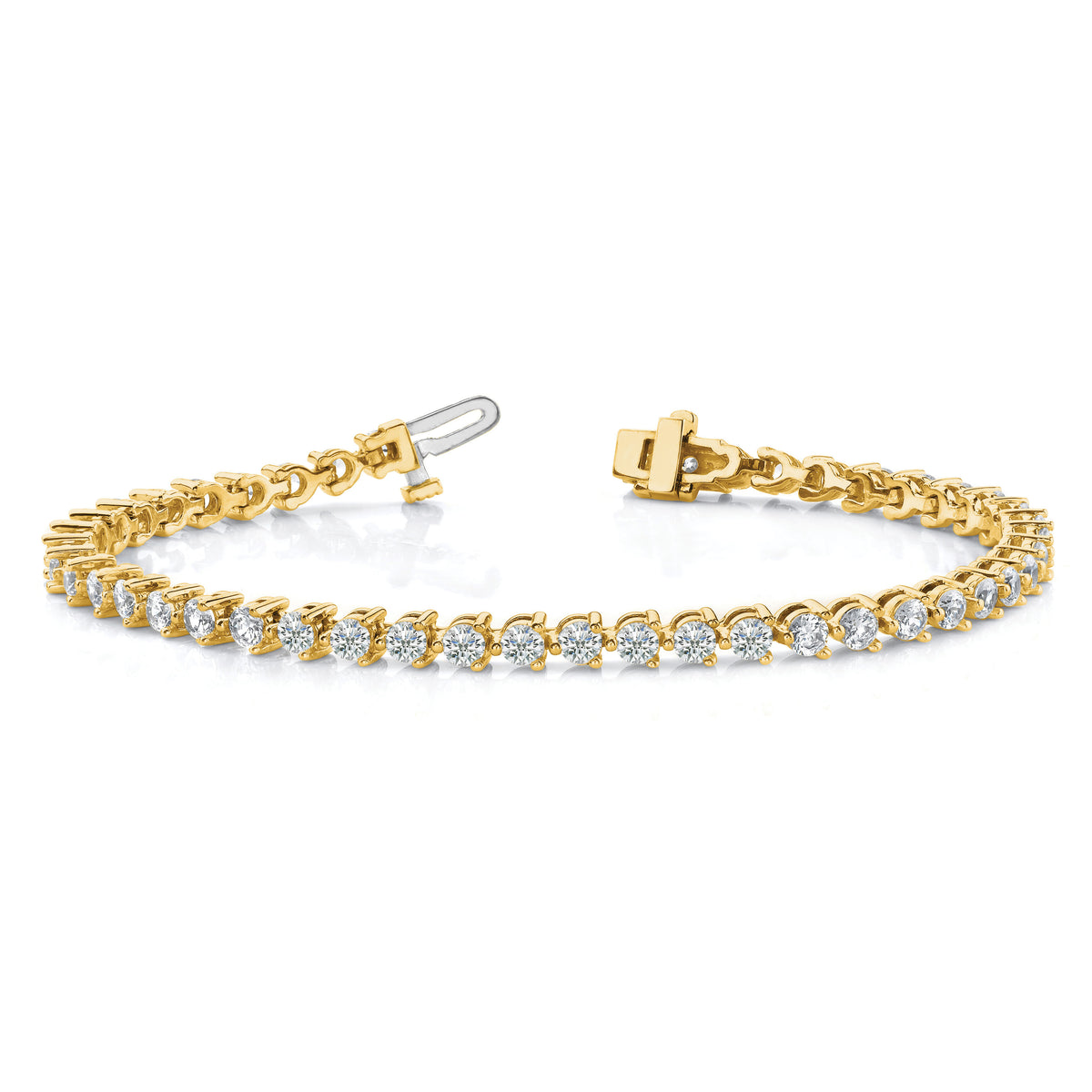 14k Diamond Tennis Bracelet Mounting-X2842