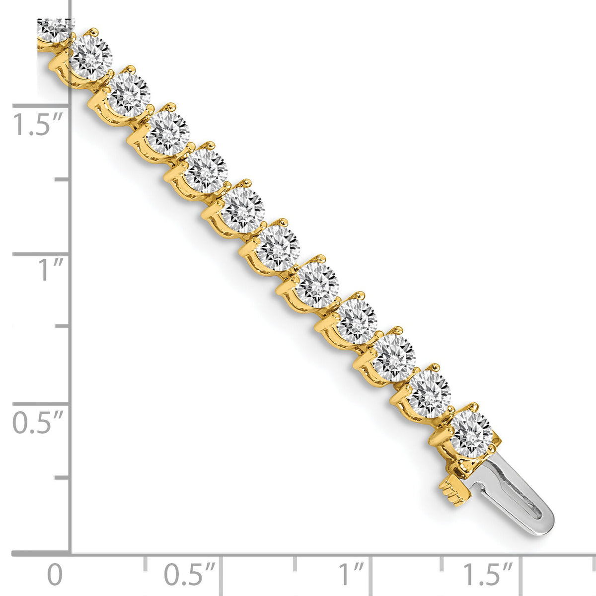 14k Diamond Tennis Bracelet Mounting-X2842